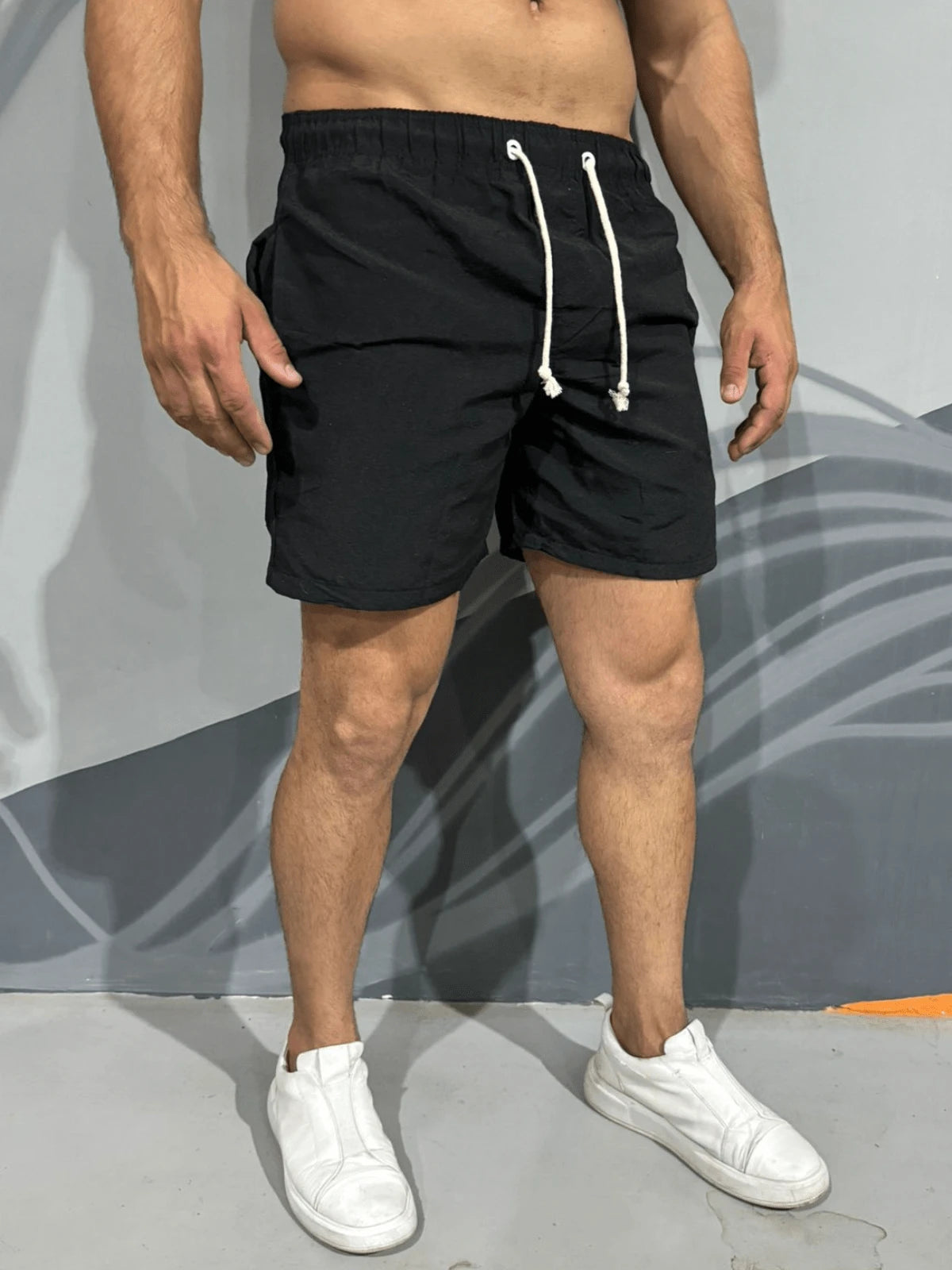 Bermuda Short Linho Moda Masculino Premium Confortável Luxo Casual Com Bolso Estilo Mauricinho Menzinho